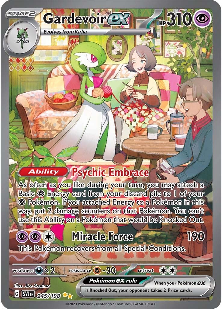 Gardevoir ex (245/198) [Scarlet & Violet: Base Set] | Exor Games Dartmouth