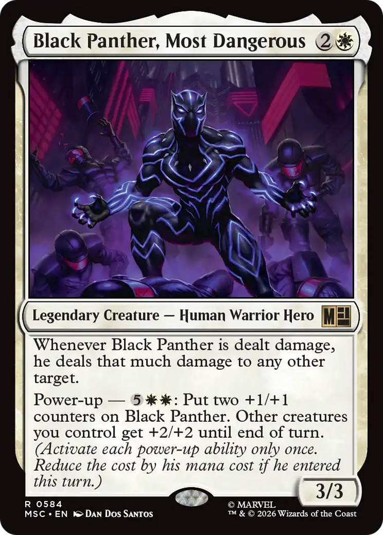 Black Panther, Most Dangerous [Marvel Super Heroes Commander] | Exor Games Dartmouth