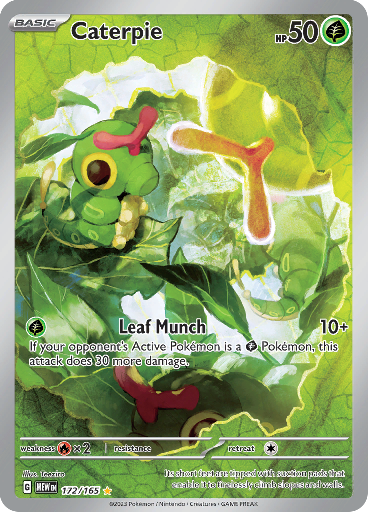 Caterpie (172/165) [Scarlet & Violet: 151] | Exor Games Dartmouth