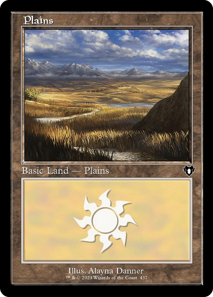 Plains (437) (Retro) [Commander Masters] | Exor Games Dartmouth