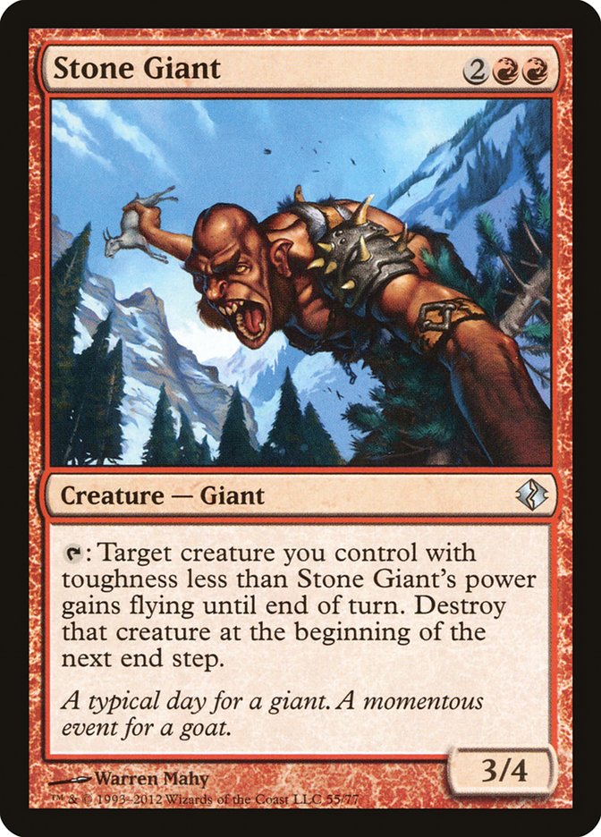 Stone Giant [Duel Decks: Venser vs. Koth] | Exor Games Dartmouth