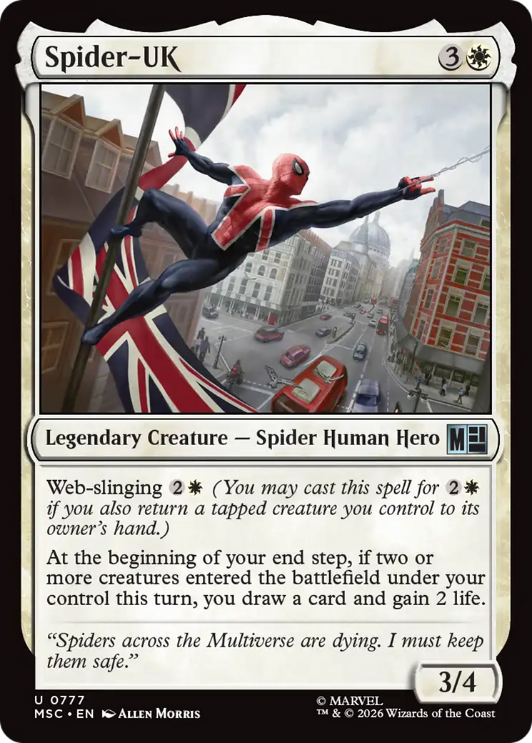 Spider-UK [Marvel Super Heroes Commander] | Exor Games Dartmouth