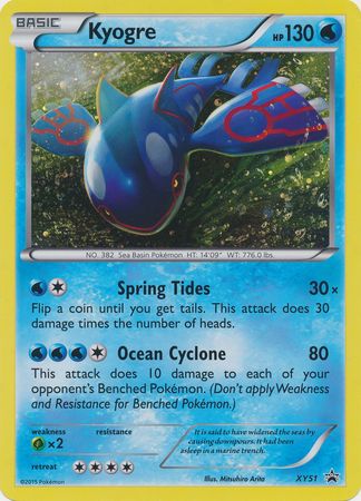 Kyogre (XY51) (Jumbo Card) [XY: Black Star Promos] | Exor Games Dartmouth