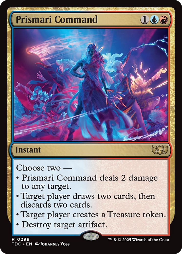 Prismari Command [Tarkir: Dragonstorm Commander] | Exor Games Dartmouth
