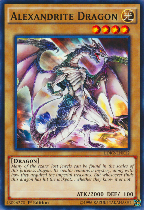 Alexandrite Dragon [LDK2-ENK12] Common | Exor Games Dartmouth