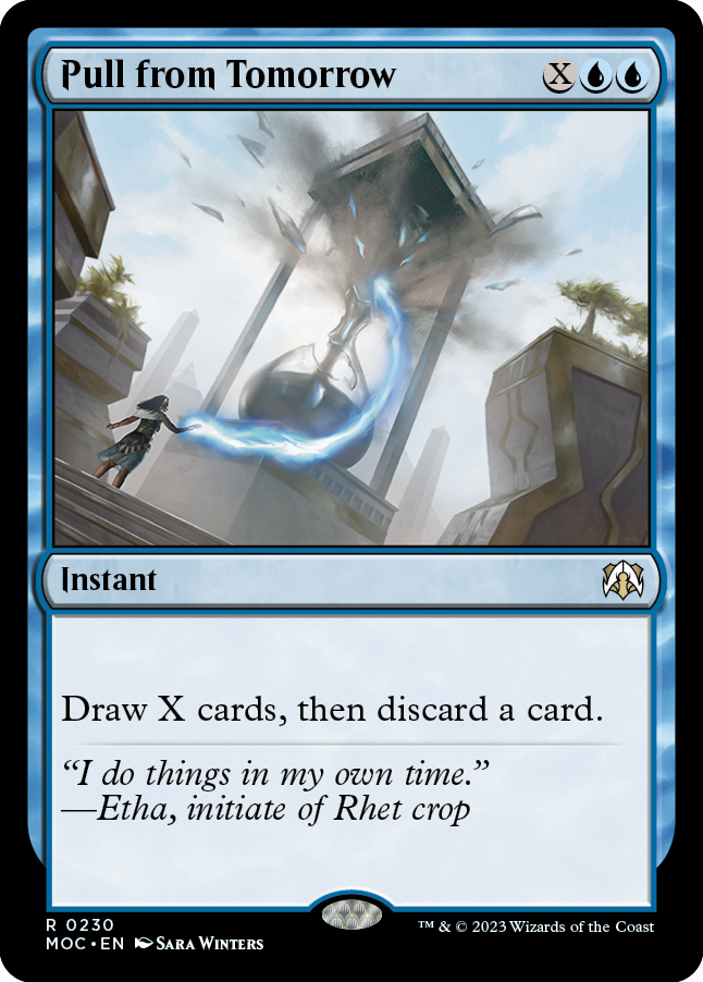 Pull from Tomorrow [March of the Machine Commander] | Exor Games Dartmouth