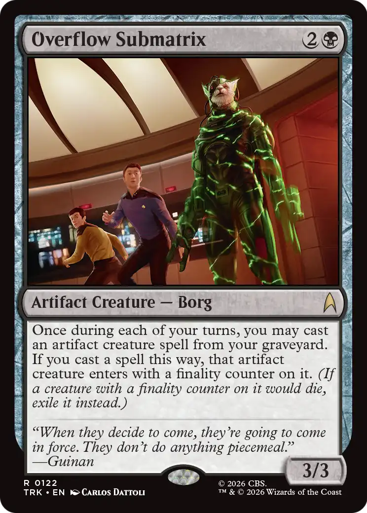 Overflow Submatrix [Star Trek] | Exor Games Dartmouth