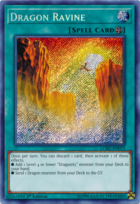 Dragon Ravine [LCKC-EN072] Secret Rare | Exor Games Dartmouth