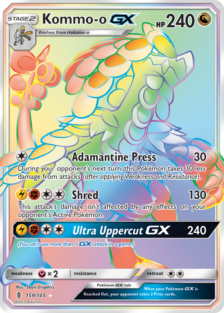 Kommo-o GX (159/145) [Sun & Moon: Guardians Rising] | Exor Games Dartmouth