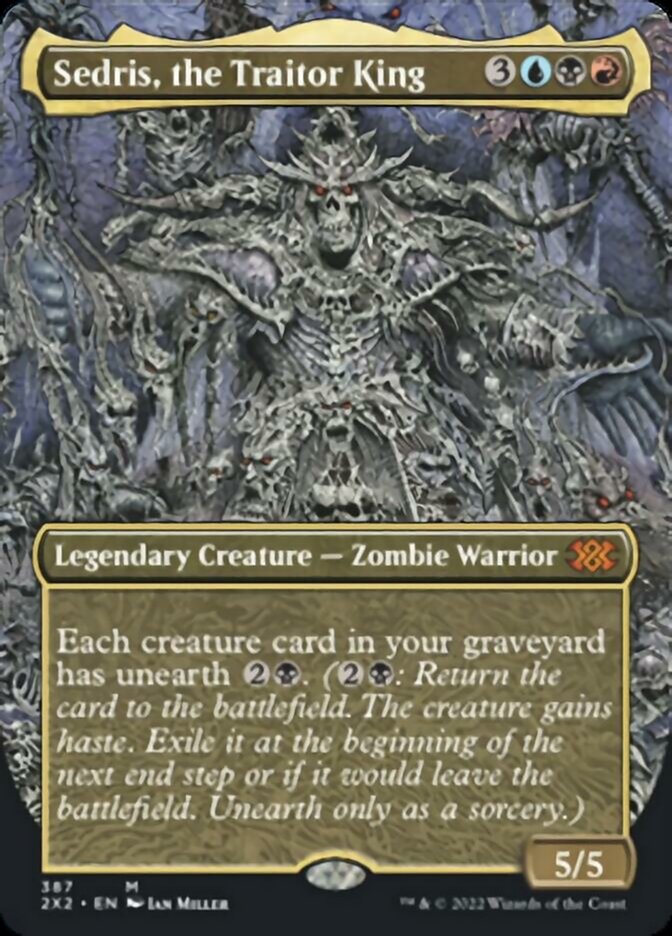 Sedris, the Traitor King (Borderless Alternate Art) [Double Masters 2022] | Exor Games Dartmouth