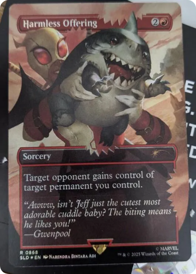 Harmless Offering (Rainbow Foil) [Secret Lair Drop Series] | Exor Games Dartmouth