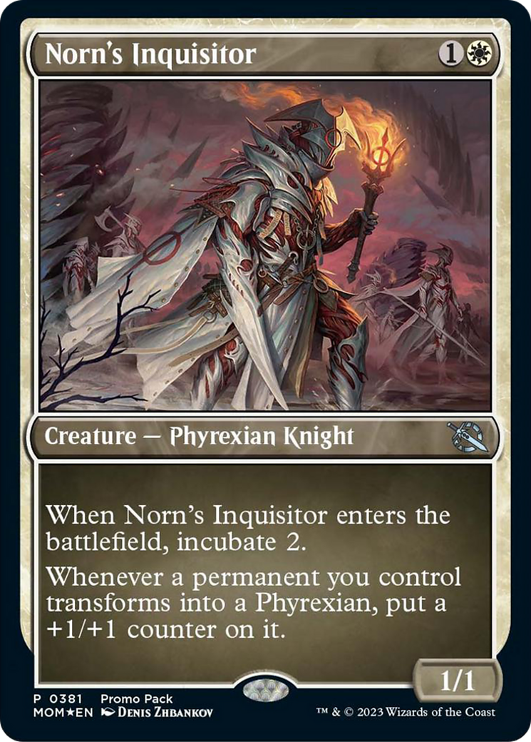 Norn's Inquisitor (Promo Pack) [March of the Machine Promos] | Exor Games Dartmouth