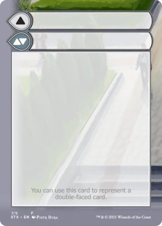 Helper Card (7/9) [Strixhaven: School of Mages Tokens] | Exor Games Dartmouth