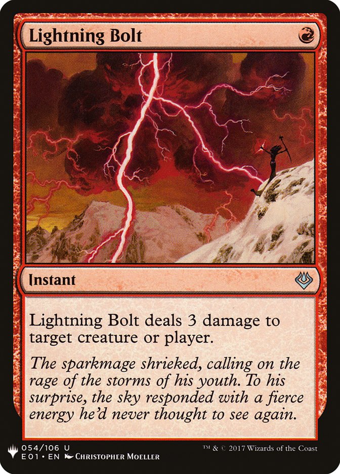 Lightning Bolt [Mystery Booster] | Exor Games Dartmouth