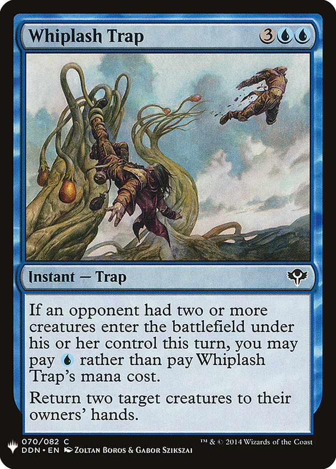 Whiplash Trap [Mystery Booster] | Exor Games Dartmouth