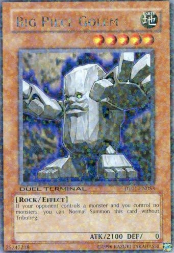 Big Piece Golem [DT01-EN053] Rare | Exor Games Dartmouth