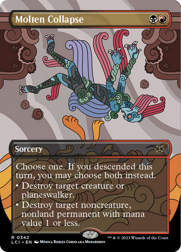 Molten Collapse (Borderless) [The Lost Caverns of Ixalan] | Exor Games Dartmouth