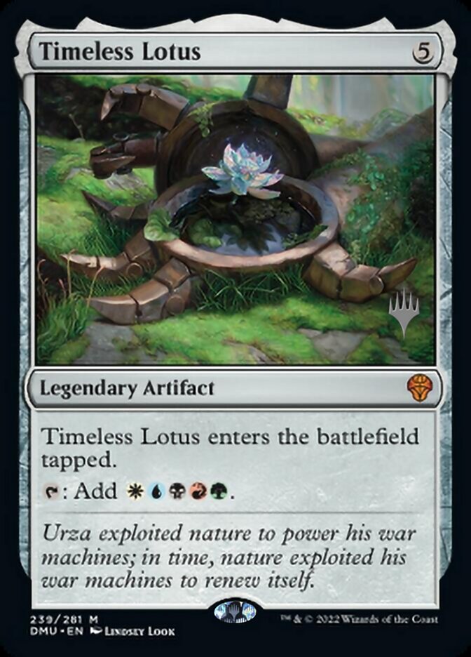 Timeless Lotus (Promo Pack) [Dominaria United Promos] | Exor Games Dartmouth