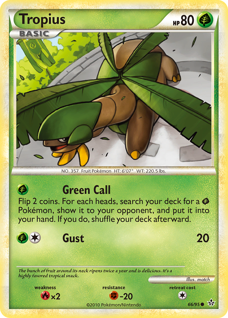 Tropius (66/95) [HeartGold & SoulSilver: Unleashed] | Exor Games Dartmouth