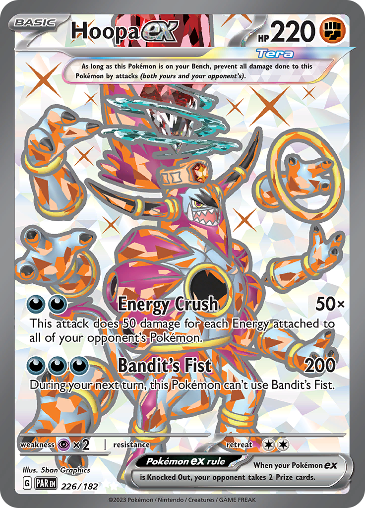 Hoopa ex (226/182) [Scarlet & Violet: Paradox Rift] | Exor Games Dartmouth