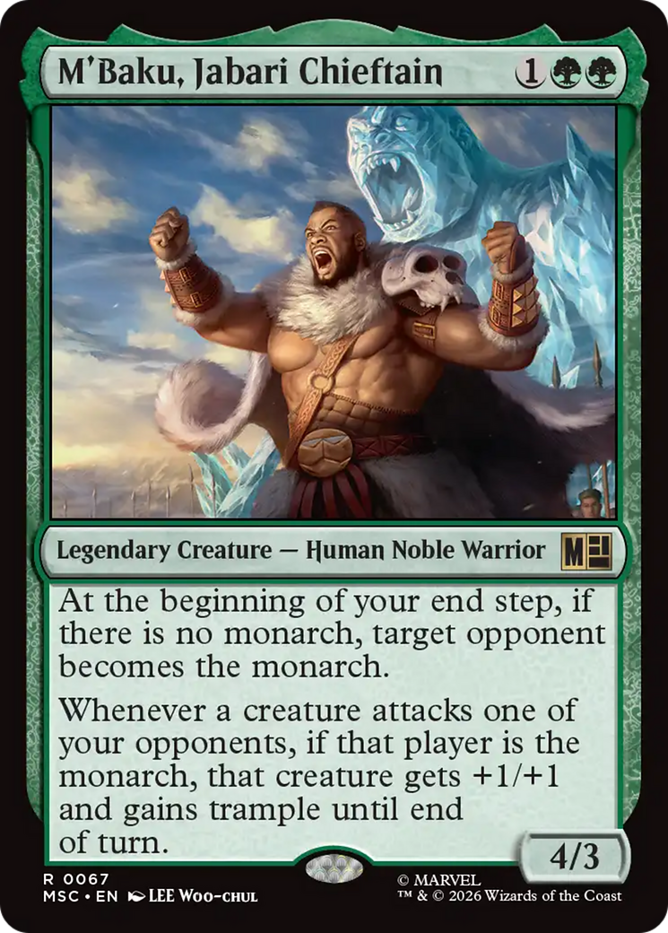 M'Baku, Jabari Chieftain [Marvel Super Heroes Commander] | Exor Games Dartmouth