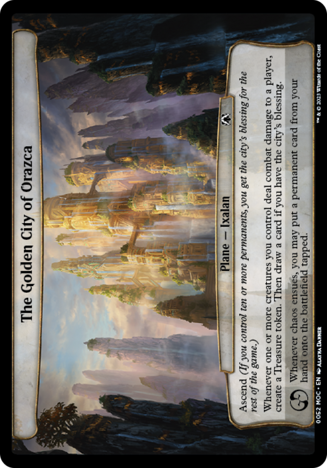 The Golden City of Orazca [March of the Machine Commander] | Exor Games Dartmouth