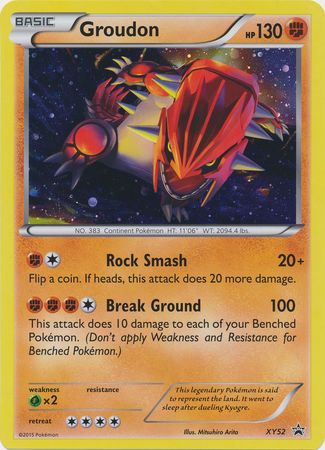 Groudon (XY52) (Jumbo Card) [XY: Black Star Promos] | Exor Games Dartmouth