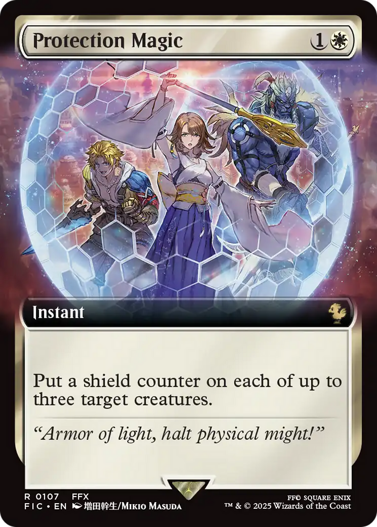 Protection Magic (Extended Art) [FINAL FANTASY Commander] | Exor Games Dartmouth