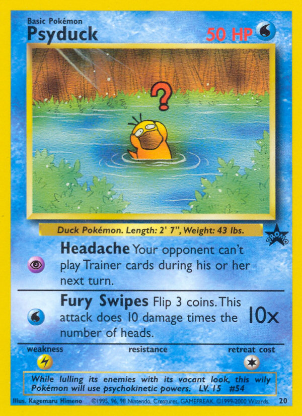 Psyduck (20) [Wizards of the Coast: Black Star Promos] | Exor Games Dartmouth