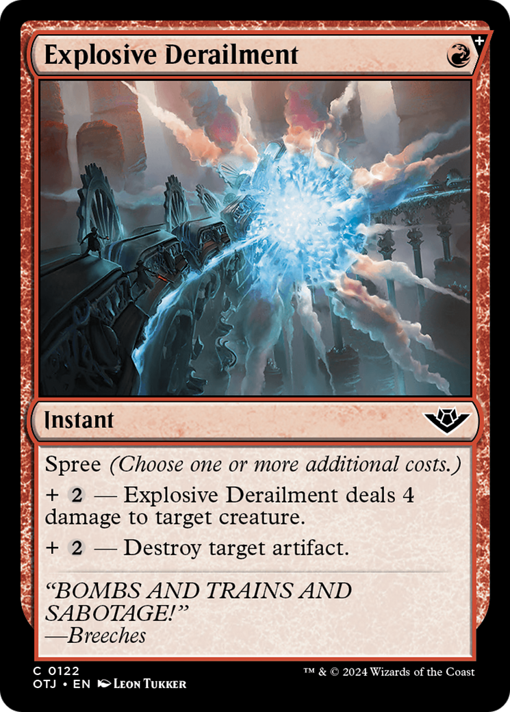 Explosive Derailment [Outlaws of Thunder Junction] | Exor Games Dartmouth