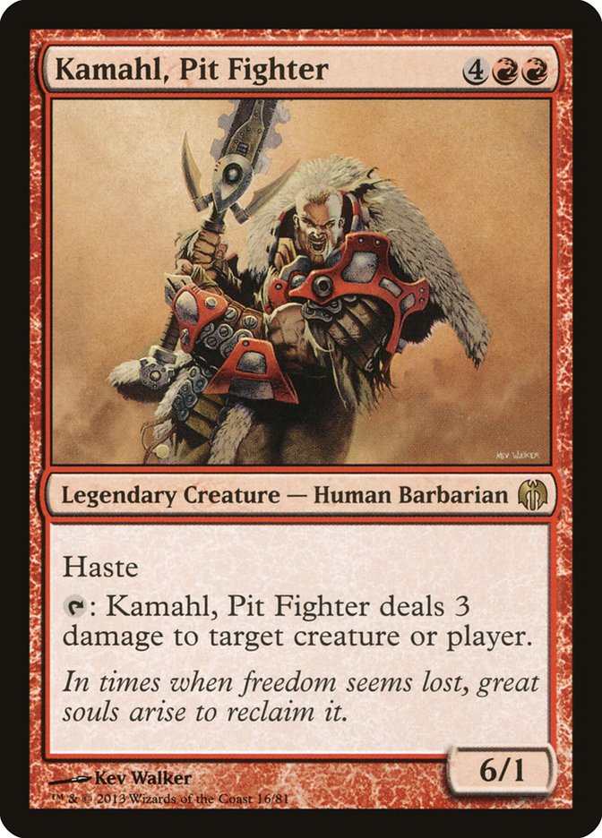 Kamahl, Pit Fighter [Duel Decks: Heroes vs. Monsters] | Exor Games Dartmouth