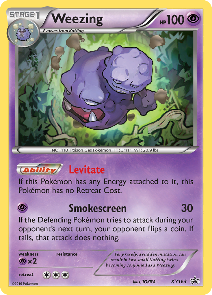 Weezing (XY163) [XY: Black Star Promos] | Exor Games Dartmouth