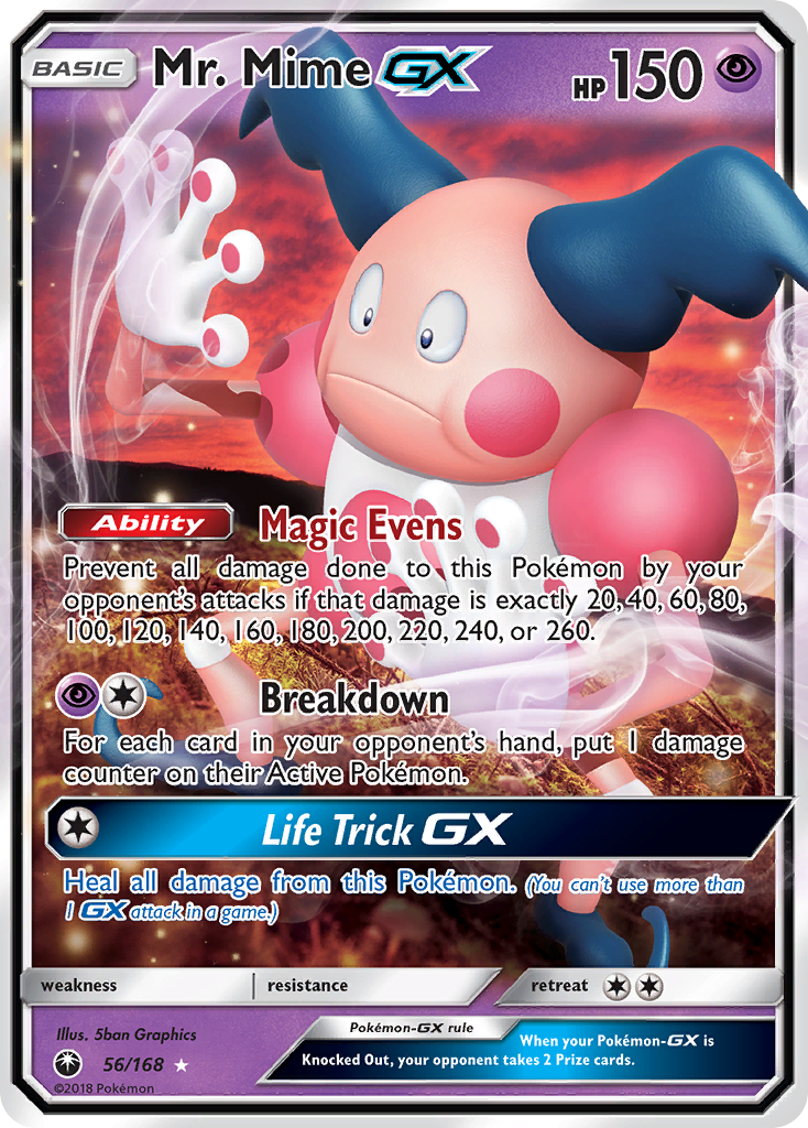 Mr. Mime GX (56/168) [Sun & Moon: Celestial Storm] | Exor Games Dartmouth