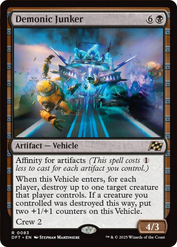 Demonic Junker [Aetherdrift] | Exor Games Dartmouth