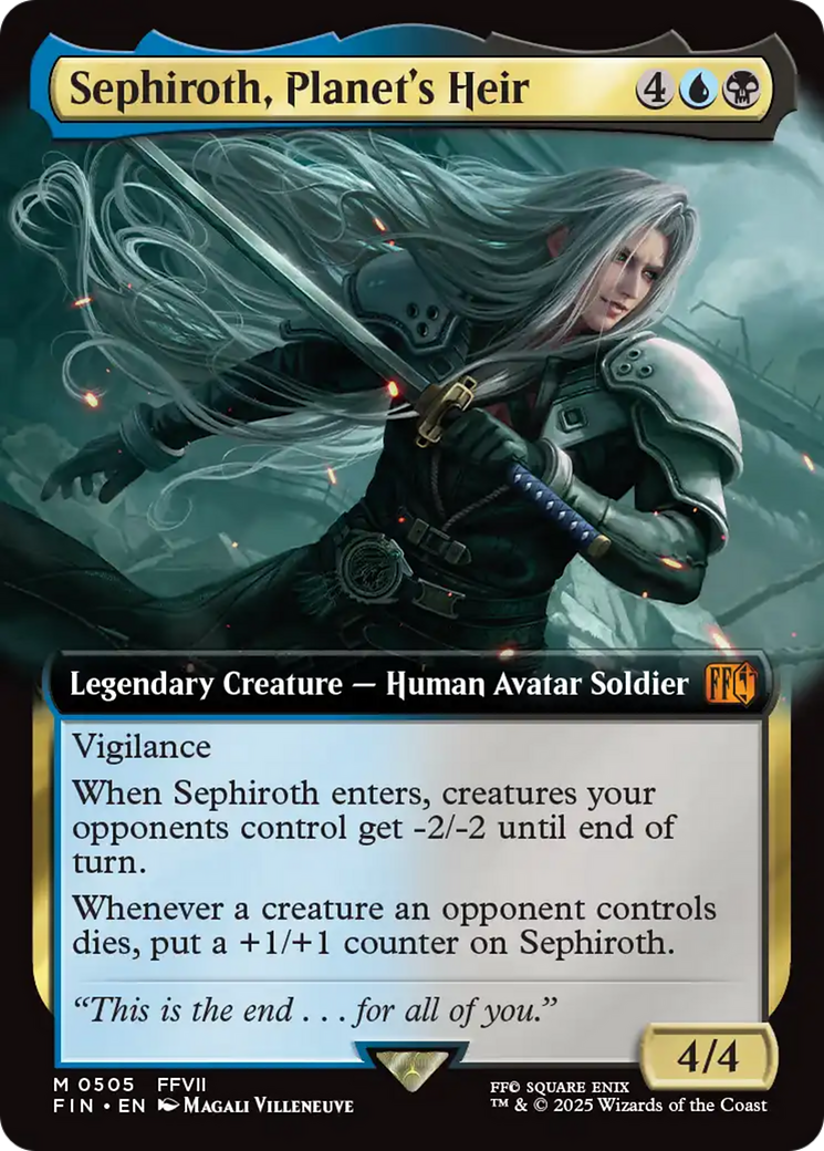 Sephiroth, Planet's Heir (Extended Art) [FINAL FANTASY] | Exor Games Dartmouth