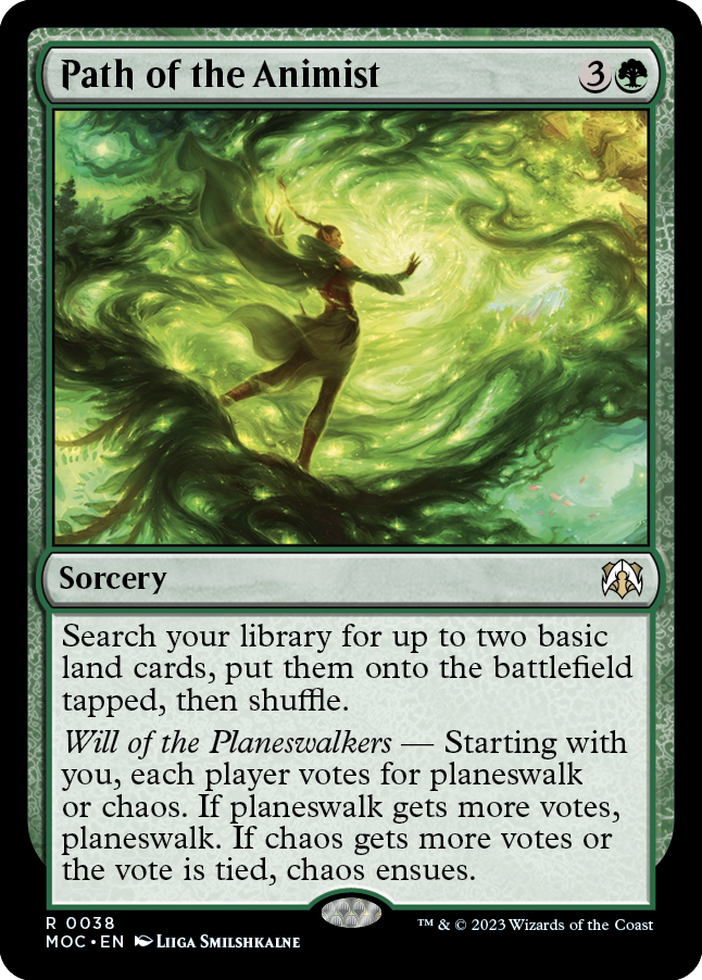 Path of the Animist [March of the Machine Commander] | Exor Games Dartmouth