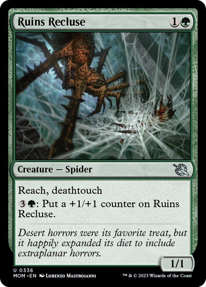Ruins Recluse [March of the Machine] | Exor Games Dartmouth