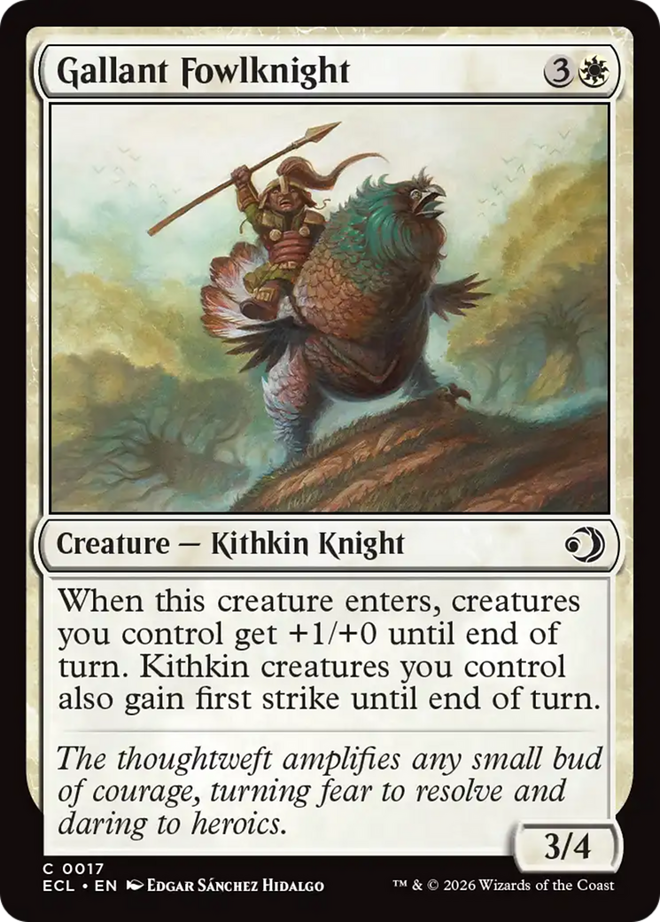 Gallant Fowlknight [Lorwyn Eclipsed] | Exor Games Dartmouth