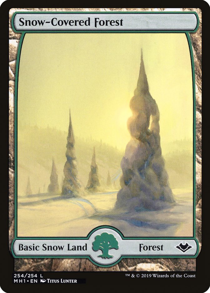 Snow-Covered Forest [Modern Horizons] | Exor Games Dartmouth