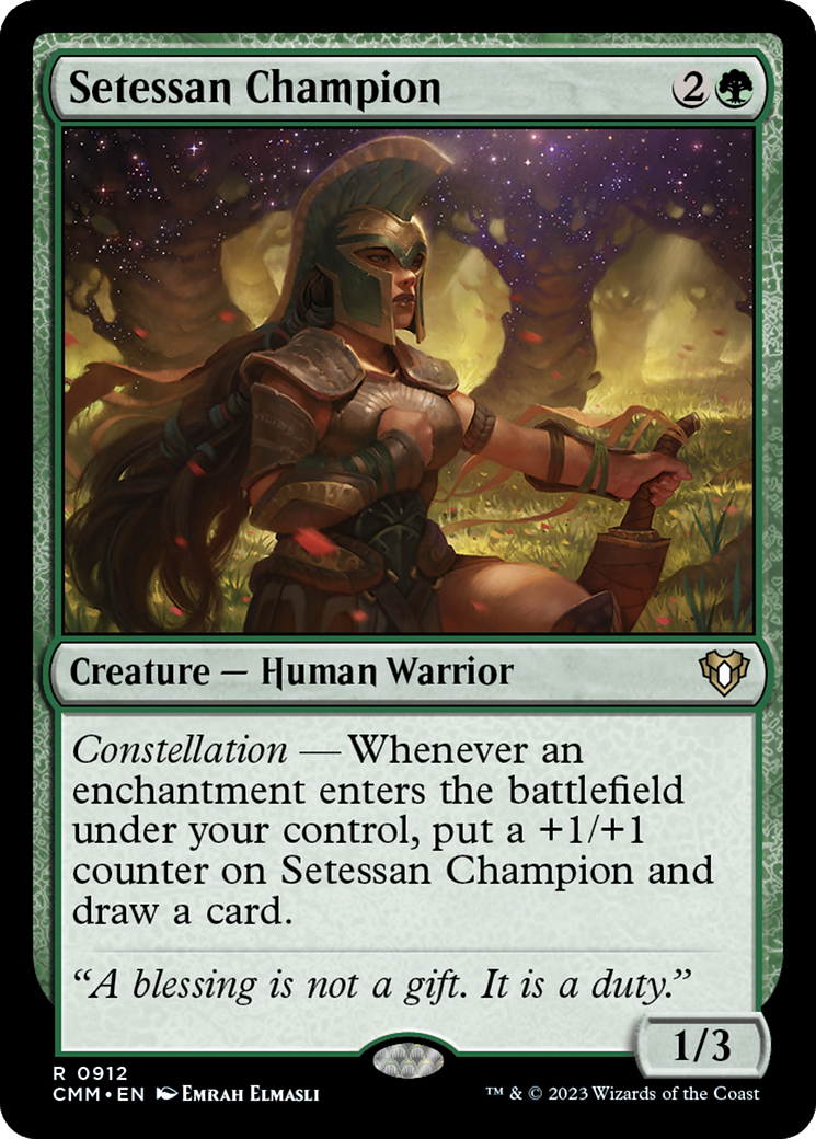 Setessan Champion [Commander Masters] | Exor Games Dartmouth