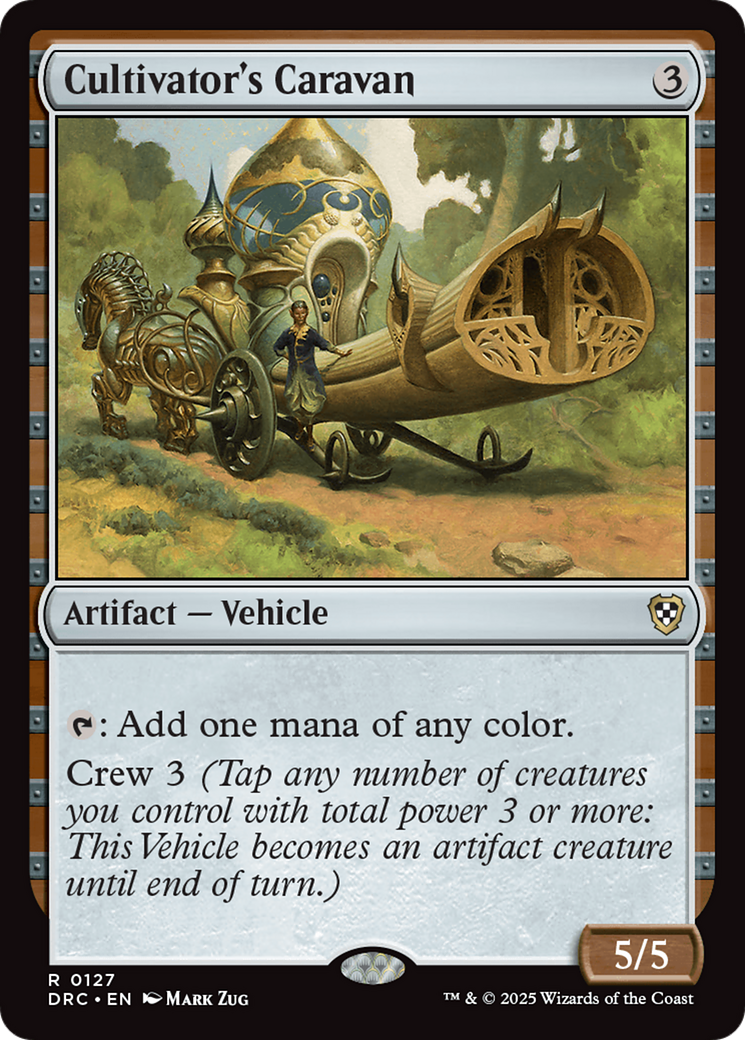 Cultivator's Caravan [Aetherdrift Commander] | Exor Games Dartmouth