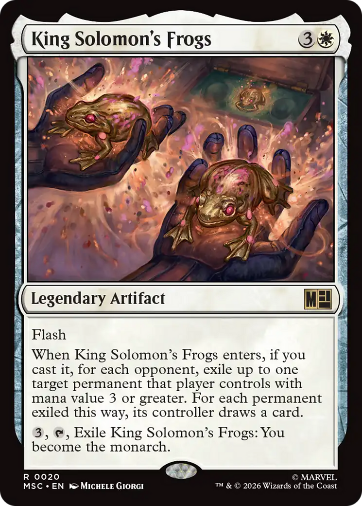 King Solomon's Frogs (Surge Foil) [Marvel Super Heroes Commander] | Exor Games Dartmouth