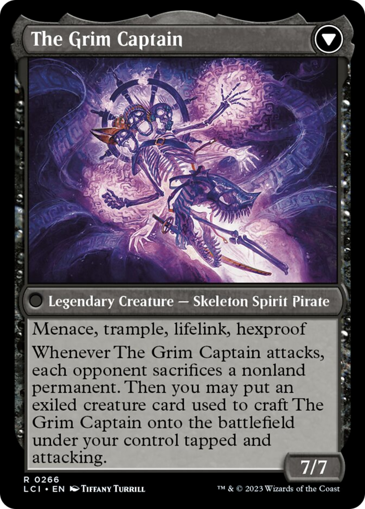 Throne of the Grim Captain // The Grim Captain [The Lost Caverns of Ixalan] | Exor Games Dartmouth