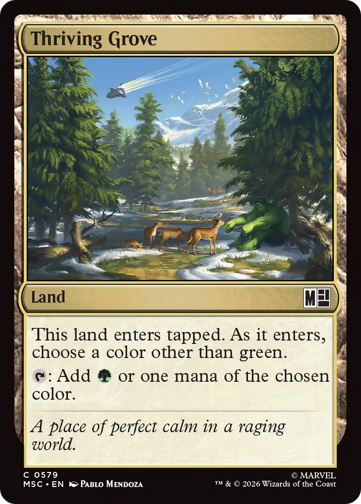 Thriving Grove [Marvel Super Heroes Commander] | Exor Games Dartmouth