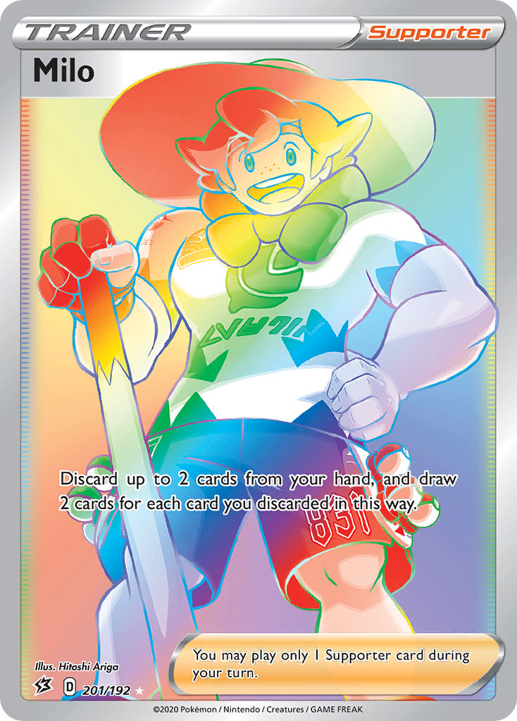 Milo (201/192) [Sword & Shield: Rebel Clash] | Exor Games Dartmouth