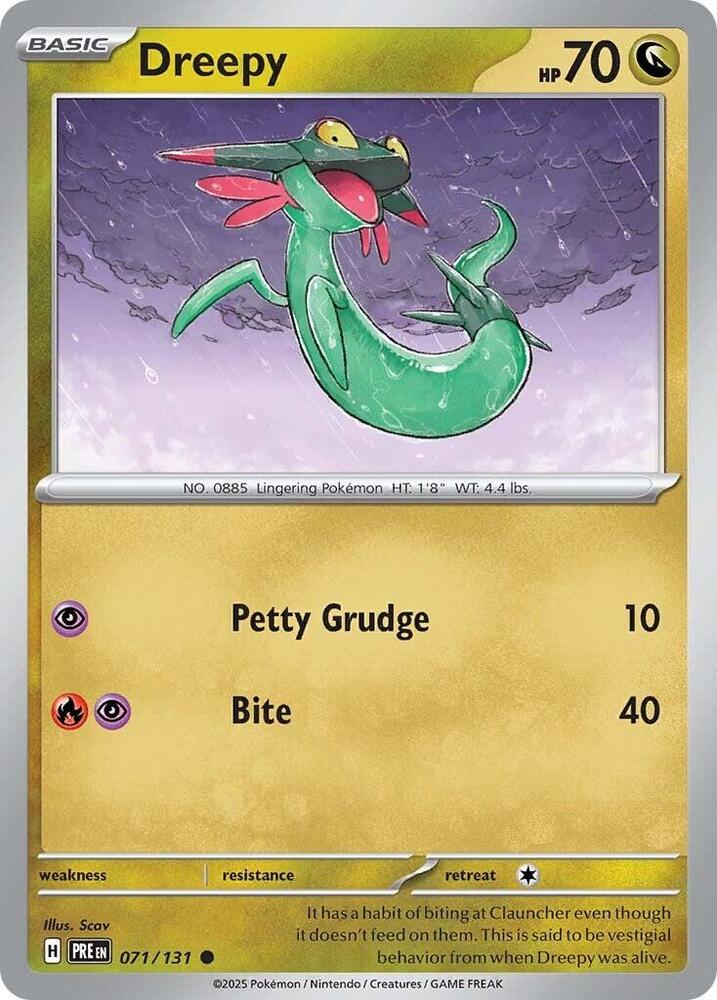 Dreepy (071/131) [Scarlet & Violet: Prismatic Evolutions] | Exor Games Dartmouth
