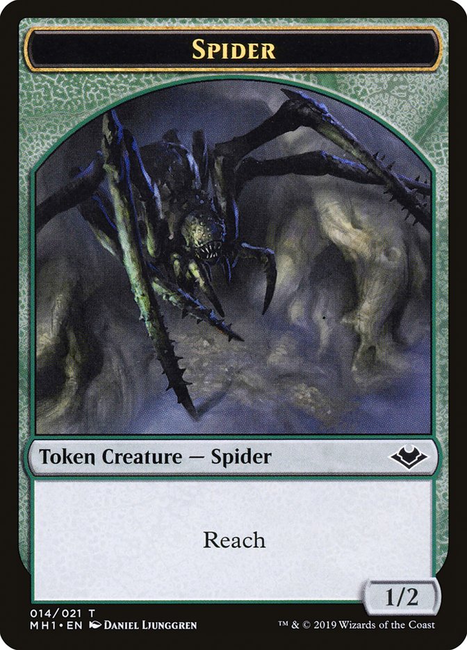 Elemental (008) // Spider (014) Double-Sided Token [Modern Horizons Tokens] | Exor Games Dartmouth