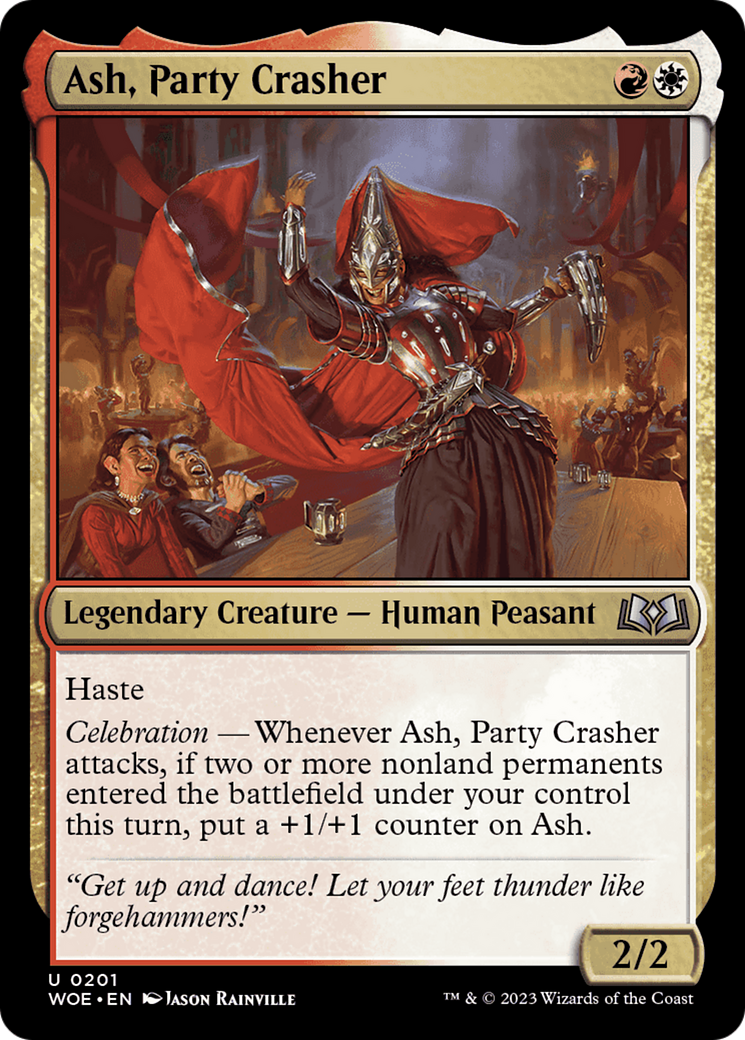 Ash, Party Crasher [Wilds of Eldraine] | Exor Games Dartmouth