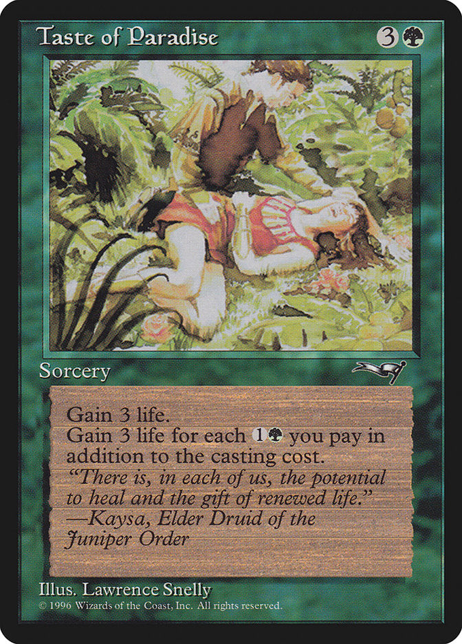Taste of Paradise (Red Attire) [Alliances] | Exor Games Dartmouth