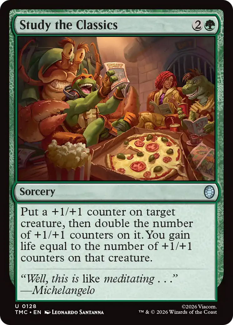 Study the Classics [Teenage Mutant Ninja Turtles Commander] | Exor Games Dartmouth